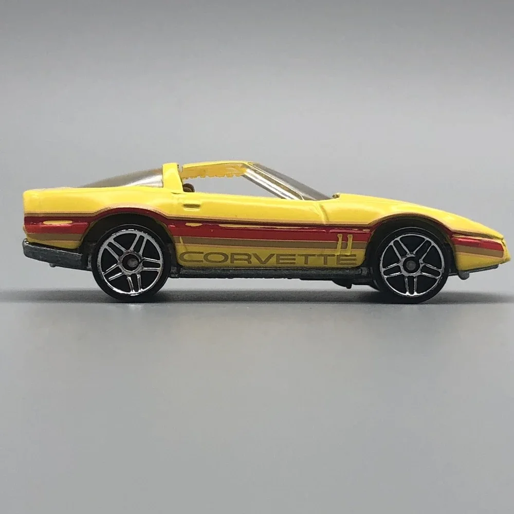 Hot Wheels 1980‎ '80 Chevrolet Chevy Corvette Car Yellow Diecast 1/64 Scale